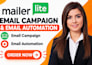 set up mailerlite email campaign mailerlite email automation